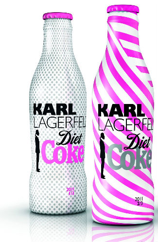 Karl Lagerfeld i Coca Cola Light 